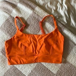 Balance athletica/vitality orange bra - size M